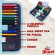 thumbnail image 5 of Estuche para lápices Disney Stitch con funda, bolígrafo, lápiz, goma de borrar y regla, 5 of 7