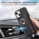 thumbnail image 2 of Funda Magnética Para Iphone 14 Con Billetera Y Anillo Protector Resistente Negro, 2 of 6