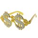 thumbnail image 3 of Divertido Brillo Us Dólar Ojo Gafas Disfraz Dinero Fiesta Festiva Vestido De Lujo, 3 of 5