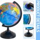 thumbnail image 4 of Globo educativo Rrshnsgv de 15 cm con mapa giratorio del mundo, 4 of 7