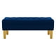 thumbnail image 1 of Banqueta Wood 2c Felpa 01 Azul Marino, 1 of 4