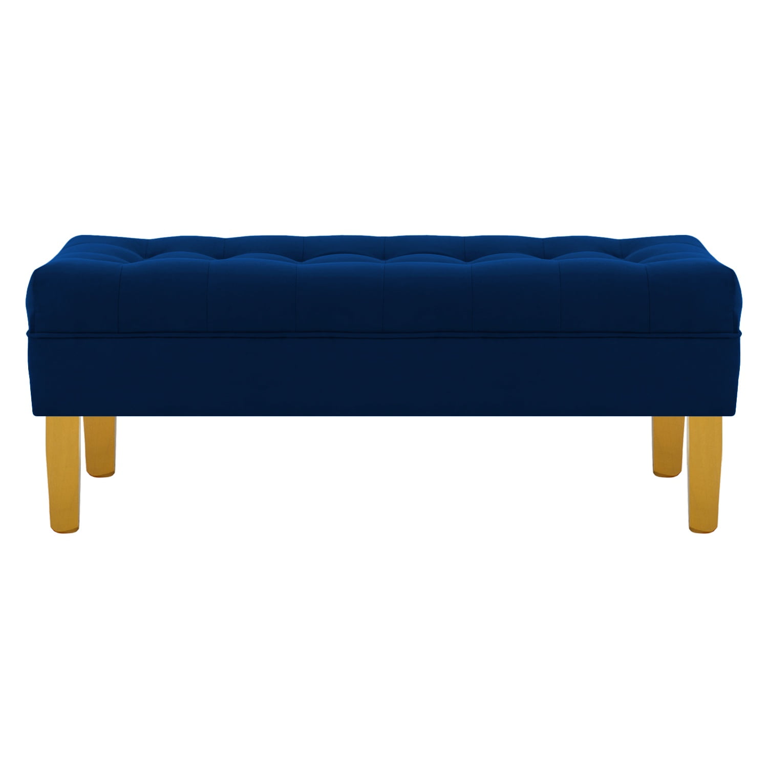 Bodevir - Banqueta Wood 2c Felpa 01 Azul Marino