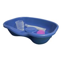 Magideal - Cuenco De Champú Portátil, Ayuda Para La Vida Diaria Con Tubería De 46X35Cm Para Accesorios De Baño Postrados En Cama, Bañera Para Lavar El Cabello,