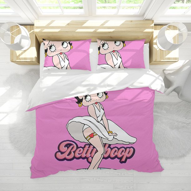 Betty's Teen Duvet Cover Set Bedding Set 100% Polyester 3D Digital King Size Print Pillowcase Duvet Cover Kids Bedroom Set Bed Sheets