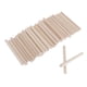 thumbnail image 5 of 50 Piezas De Madera En Blanco, Palos, Adorno Artesanal, 55mm, 5 of 5