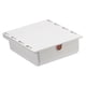 thumbnail image 4 of Cajón De Almacenamiento Autoadhesivo Oculto Debajo Del Escritorio Para Cocina De Estudiante De Oficina Blanco, 4 of 5