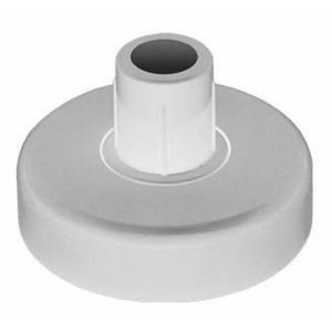 Dvp - Soporte Barra Redondo Blanco Bolsa 10 Un