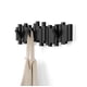 thumbnail image 1 of Perchero Umbra Sticks para colgar en la pared con 5 pinzas, color negro, 1 of 9