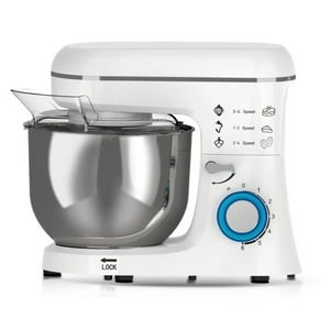 Genérico - Batidora Amasadora 6 Velocidades Cocina Reposteria 6.8L Lau