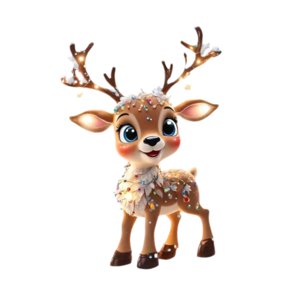 Magideal - Adorno Colgante De Alce De Navidad, Colgante Acrílico, Decoración De De Navidad Para Dormitorio De Coche, Oficina, Interior, Familia, Amigos, Ha