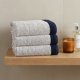 thumbnail image 5 of REGALWOVEN Toalla de Mano de Algodón a Rayas, 13 x 29 Pulgadas Toallas de Mano Suaves y Absorbentes para Baño, Cocina, Gimnasio, Spa, Hotel Azul 2pk, 5 of 7