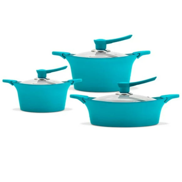 Bateria de Cocina 6 Piezas Antiadherente Calipso Bohlier