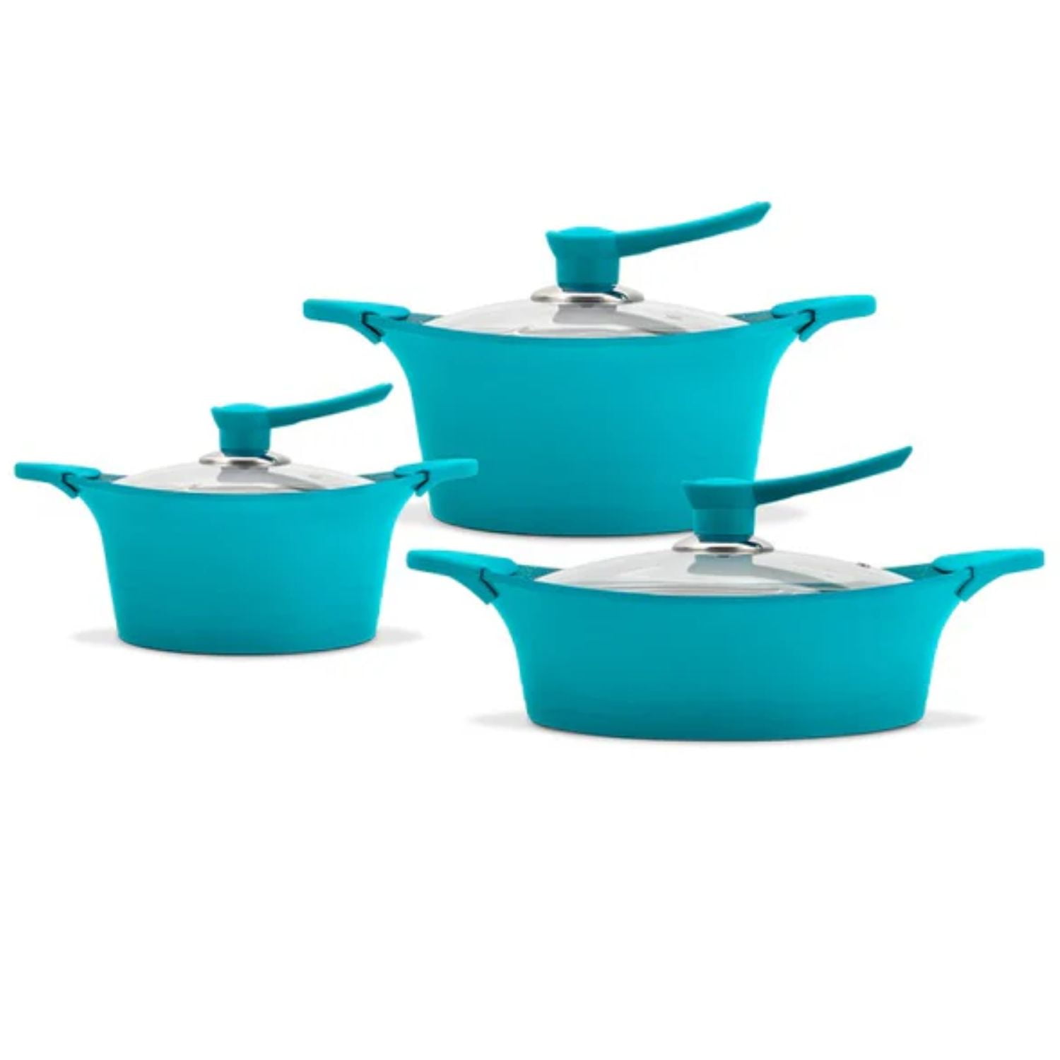 Bateria De Cocina 6 Piezas Antiadherente Calipso Bohlier