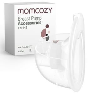 Momcozy Accesorios De Repuesto Para Extractor De Leche M5, Copa De Coleccionista De Juego Completo, 1 Juego
