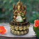 thumbnail image 5 of Adaptador De Mesa De Resina De Estatua De Buda Elefante, Fuente De 110V Hecha A Mano, 5 of 6