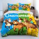 thumbnail image 1 of Cartoon S-Spirit Riding Free Bedding Set Boys Girls Twin Size Duvet Cover Pillowcase Bed Kids Adult Fashion Home Textiles Bed Sheets, 1 of 5
