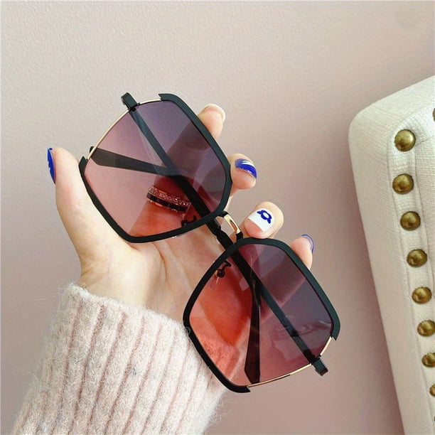 Stylish Geometric Frame Sunglasses - Perfect for Beach Parties & Photo Booths!