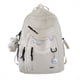 thumbnail image 1 of Upgrade Your School and Travel Game with Our Kawaii Canvas Backpack - Simple Preppy Style with Large Capacity for Women, 1 of 5