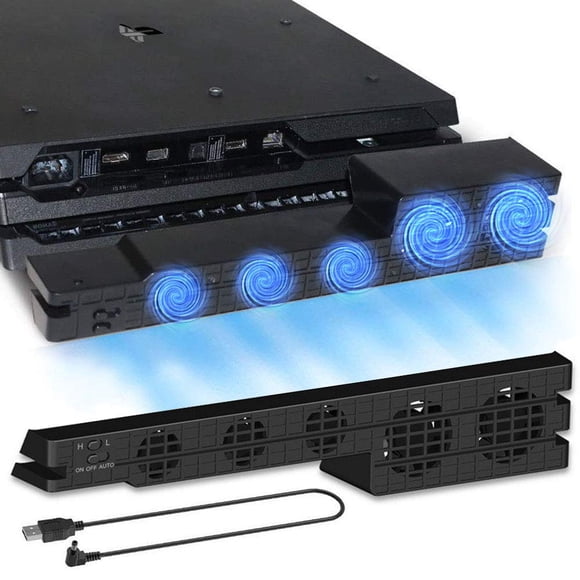 Enfriador USB Linkhood para PS4 Pro con 5 ventiladores turbo 129 g