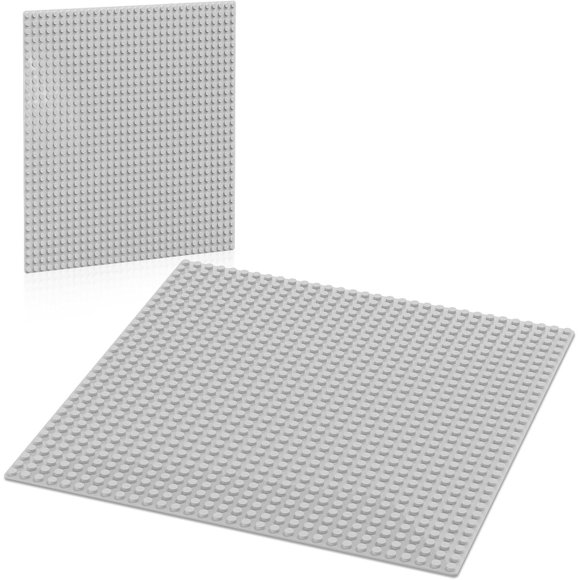 Baseplate Clásico Pokiiulk Gris 32x32 Studs 26x26 cm