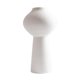 thumbnail image 4 of jarrón de flores blanco shabby chic florero jarra de madera maciza ornamento tabletop a, 4 of 5