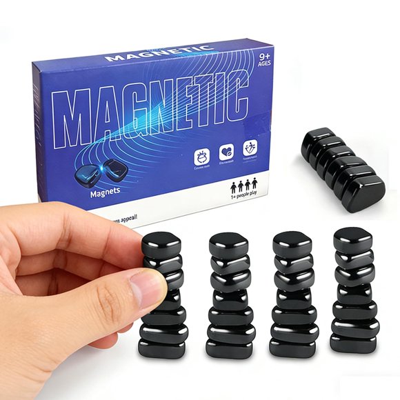 Juego magnético CXMGZ de 32 piedras, ajedrez portátil de viaje