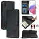 thumbnail image 5 of Funda tipo cartera FOXDOCK para Samsung Galaxy A01 con soporte, ranuras, RFID, diseño de gato, 5 of 5