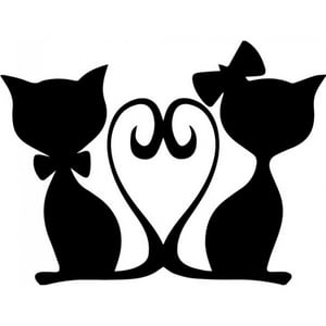 Rienda Libre Graphics - Decomural Cute Kittens Cat Ws-32609