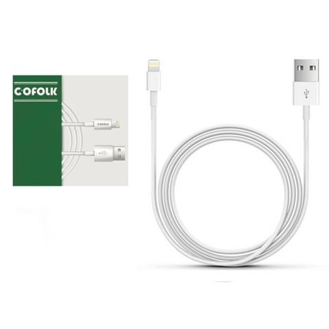 Oem - Cable Cofolk Lightning 1M Blanco