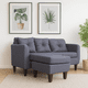 thumbnail image 2 of Sofa seccional Londres 3 cuerpos gris, 2 of 7