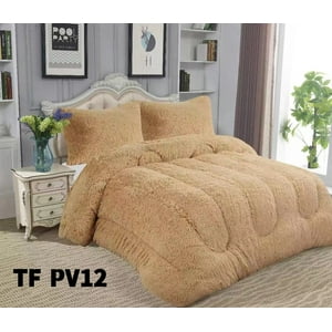 Angeles Del Hogar - Peludo Con Chiporro 2 Plazas Beige