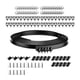thumbnail image 1 of Kits De Rieles De Cortina Flexibles Espaciador De Cortina Para RV Para Tratamiento De Ventanas Del Hogar 5 Metros, 1 of 5