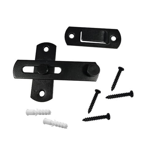 Magideal - Pestillo De Puerta De Granero, Perno De Hebilla De Material Acero Al Carbono, Pestillo De Puerta Corredera, Pestillo De Pestillo, Pestillos De Puerta Para