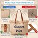 thumbnail image 2 of Bolso Mujer Hombro Bag Tote Lona Verano Playero Juvenil Mano, 2 of 3