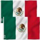thumbnail image 1 of Flag Anley Fly Breeze México, poliéster, 90 x 150 cm, paquete de 2, 1 of 5