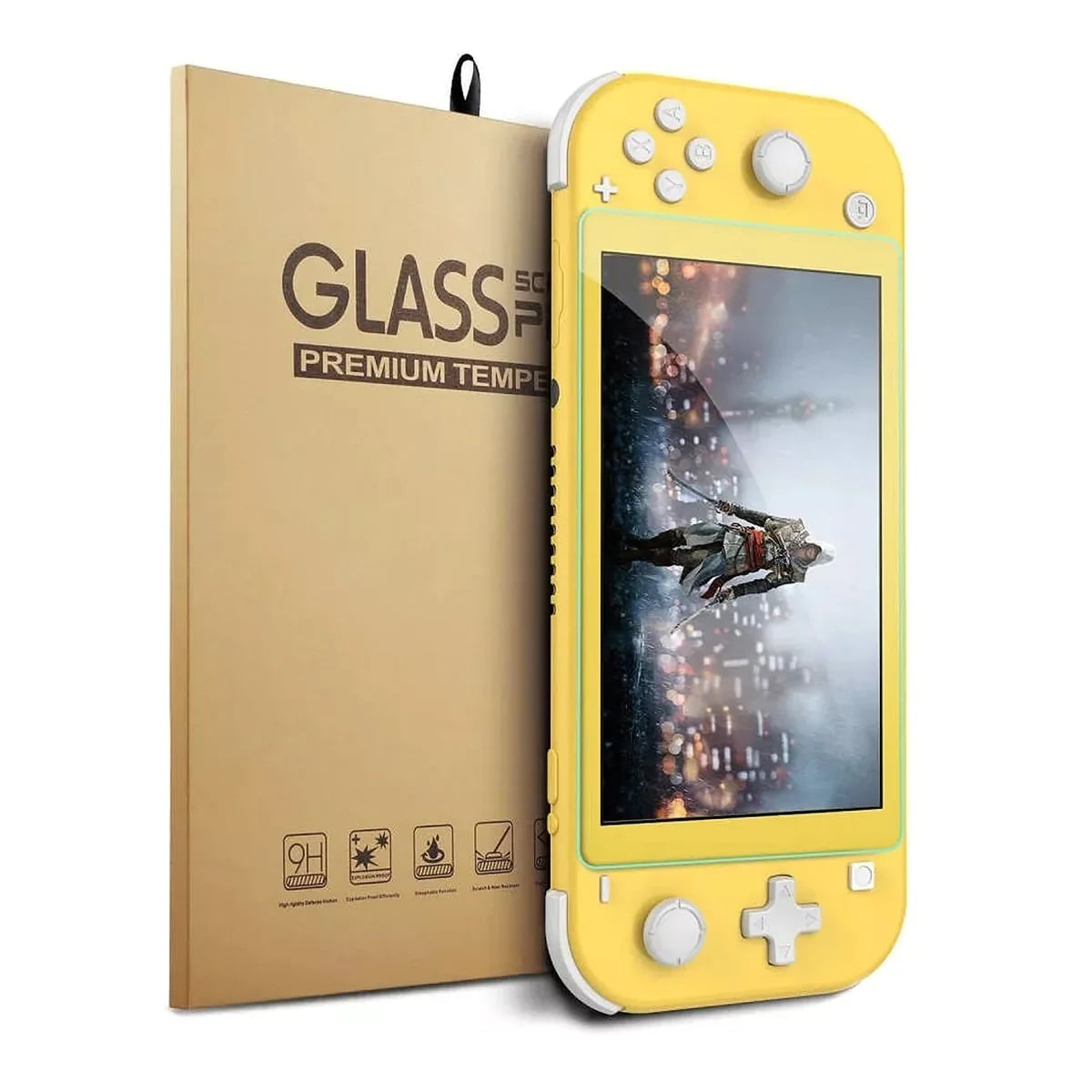 Irm - Vidrio Templado Nintendo Switch Lite Mica Protectora Lamina