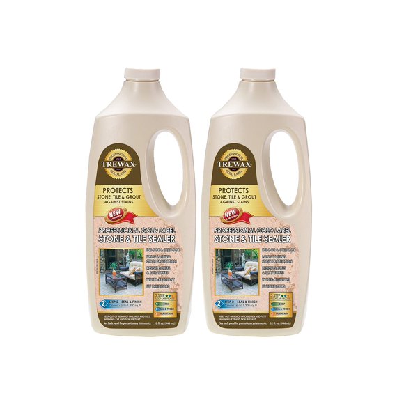 SELLADOR Trewax para Piedra y Azulejo 946 ml (2 unidades)