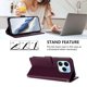 thumbnail image 4 of Funda de Gato tipo Libro para Infinix Note 40X 5G, Morado Oscuro, 4 of 6