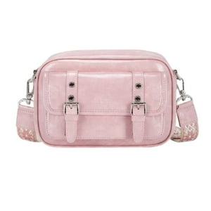 Ecosusi - Ecousi Bolso Mensajero Mia Con Correa Ancha - Rosado