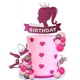 thumbnail image 1 of Set de decoración para tartas con purpurina, feliz cumpleaños, fans de Barbie, 1 of 6
