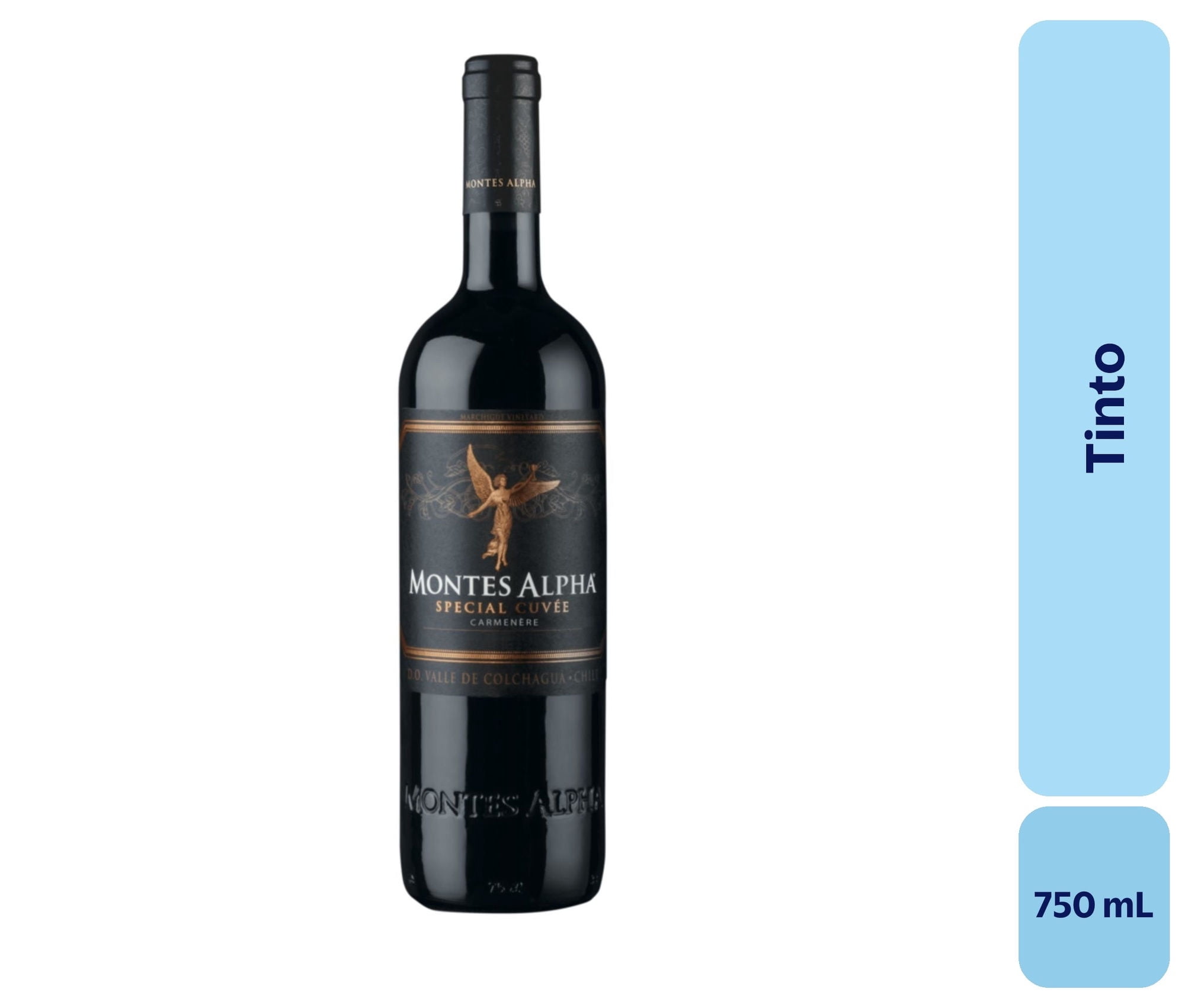 Vino Tinto Botella 750 mL Montes Alpha