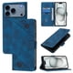 thumbnail image 5 of Funda Cartera para iPhone 17 Pro Max con Soporte y Ranuras, Resistente a Golpes y Rayones Azul, 5 of 6