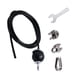 thumbnail image 2 of Cable de alimentación de polea de fitness, accesorios de máquina de cable de alimentación de repuesto, accesorios de polea de cable de alimentación Ca Ajustable 3m, 2 of 5
