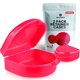 thumbnail image 1 of Estuche para retenedor Fresh Knight, paquete de 2, para dentadura y protector bucal, rosa, 1 of 9