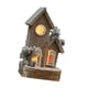 thumbnail image 3 of Modelo De Casa De Pueblo De Navidad De Madera Con Luz Para Escritorio De Oficina Estilo Versátil B, 3 of 3