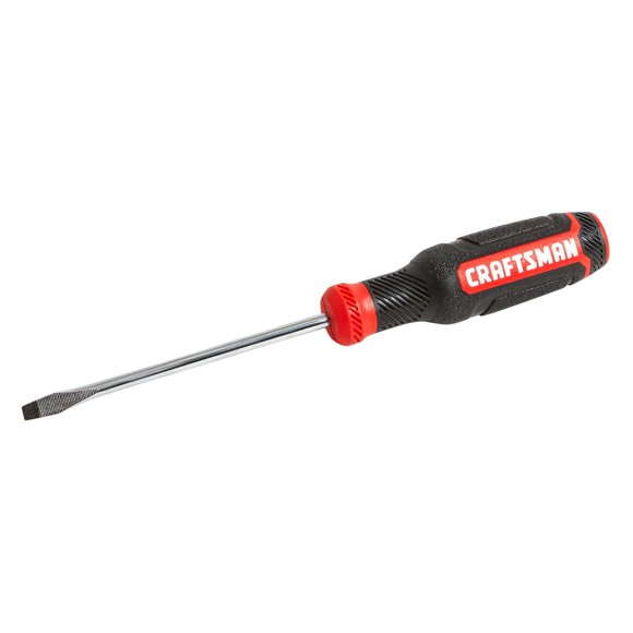 Destornillador CRAFTSMAN ranurado bimaterial de 4 mm x 10 cm