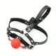 thumbnail image 2 of Sexy Leather Harness with Nose-Hook and Mouth Plugs - Perfect for BDSM Play and Role-Playing, 2 of 5