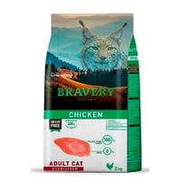 Bravery Pollo Gato Esterilizado Adulto 7Kg Cafe