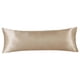 thumbnail image 2 of Funda De Almohada De Cuerpo Satinado Sin Cremallera 20x54 Pulgadas Para La Piel Del Dormitorio Relajante Caqui, 2 of 5
