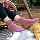 thumbnail image 4 of 5 pares de calcetines de lana para mujer, de punto grueso, vintage, cálidos y acogedores, para invierno, regalo, 4 of 6